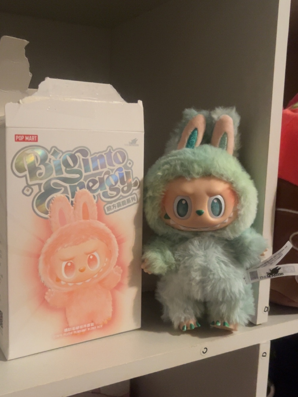 Big into energy Labubu Serenity | With box and card.